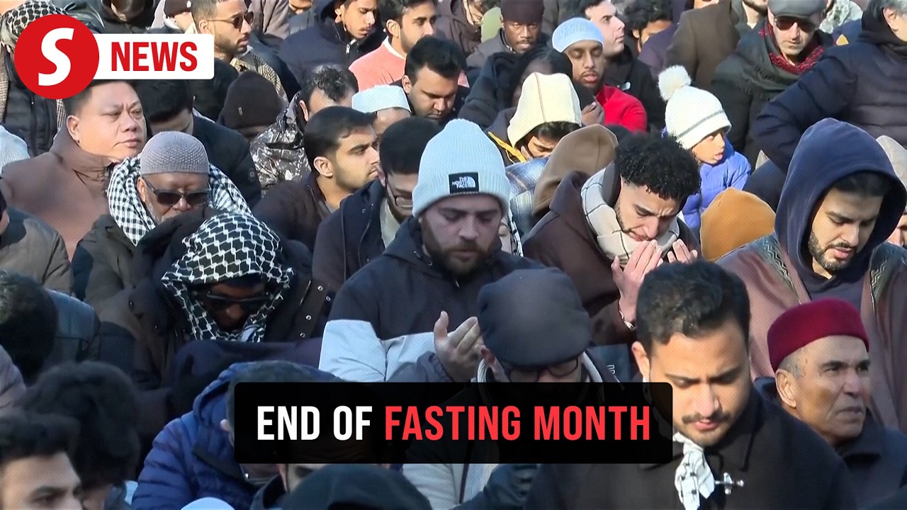 America's Muslims mark Eid al-Fitr with prayers, voice concern over war with Iran