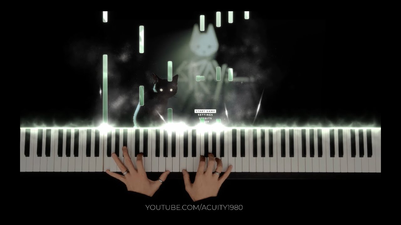 Stray (Game) Menu Theme | Piano Cover | with Sheet Music