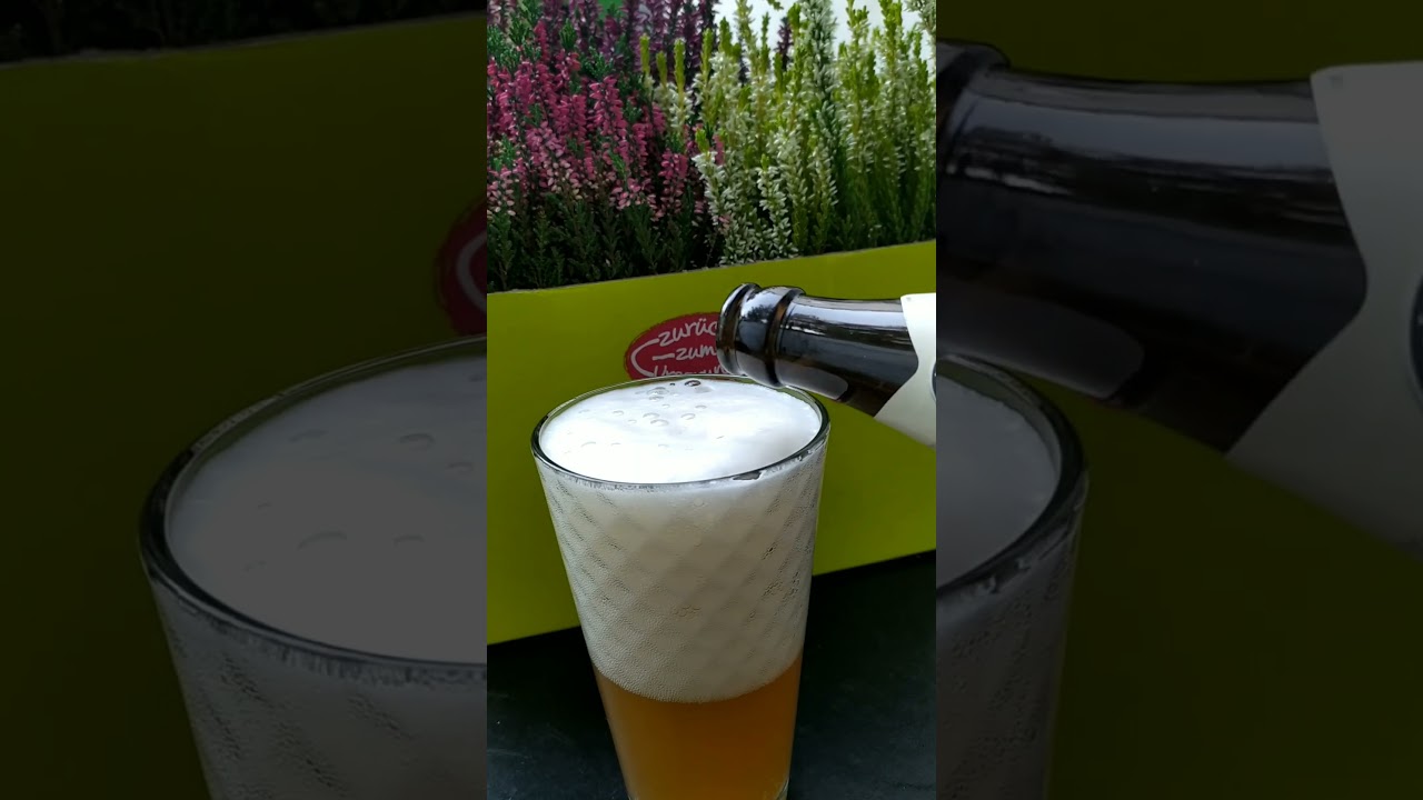 Franziskaner Beer - не фильтрованное мюнхенское пиво #beer #shorts #germanbeer