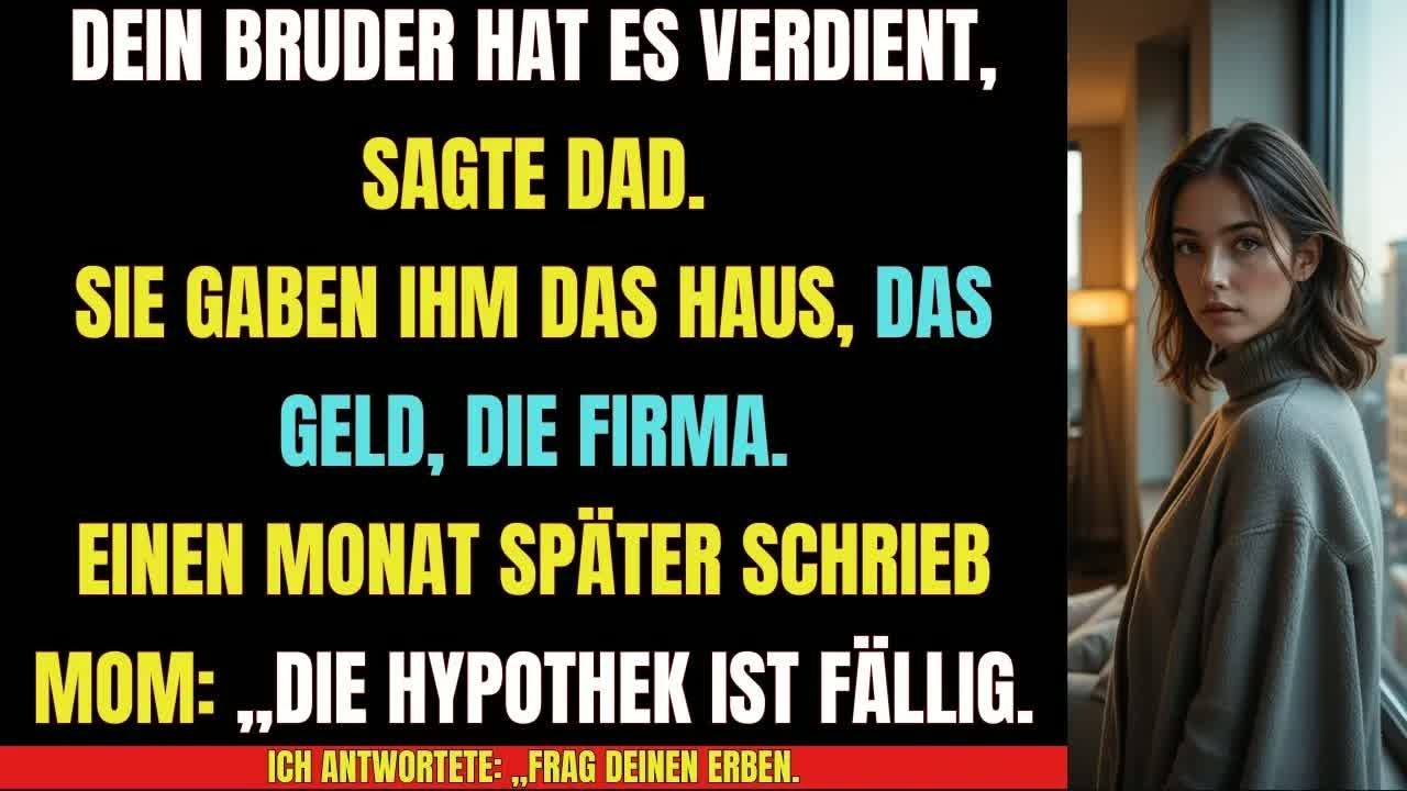 👉 „Ich sagte nur drei Worte： Frag deinen Erben  – Und es änderte alles “