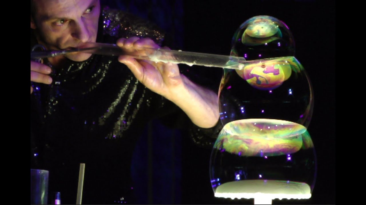 The best of soap bubble show by Robert 