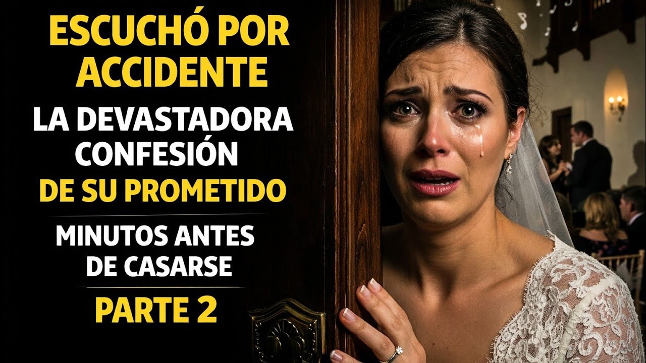 Ella escuchó por accidente la confesión de su prometido minutos antes de la boda... (Parte 2)