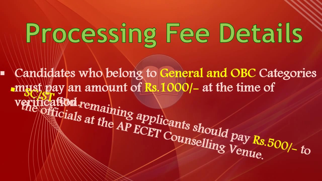 AP ECET Counselling Dates 2017 - Required Documents for Certificate Verification