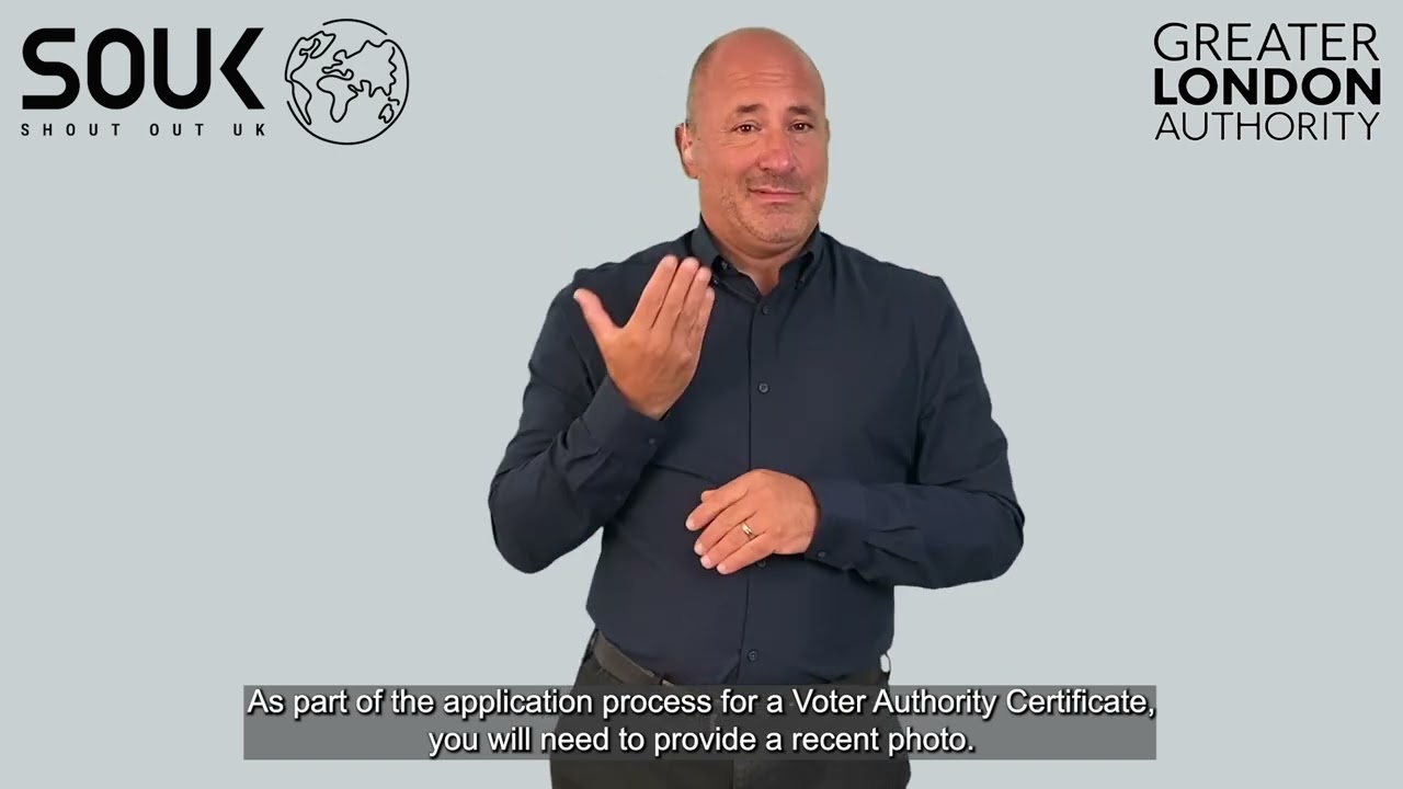 What are the photo requirements for a Voter Certificate application? | BSL Video 49