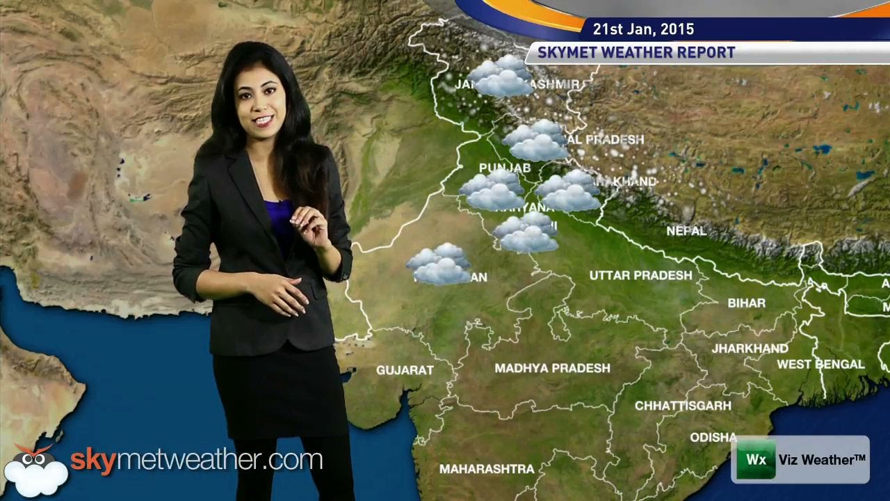 21/01/15   Skymet Weather update - Western disturbance in North India