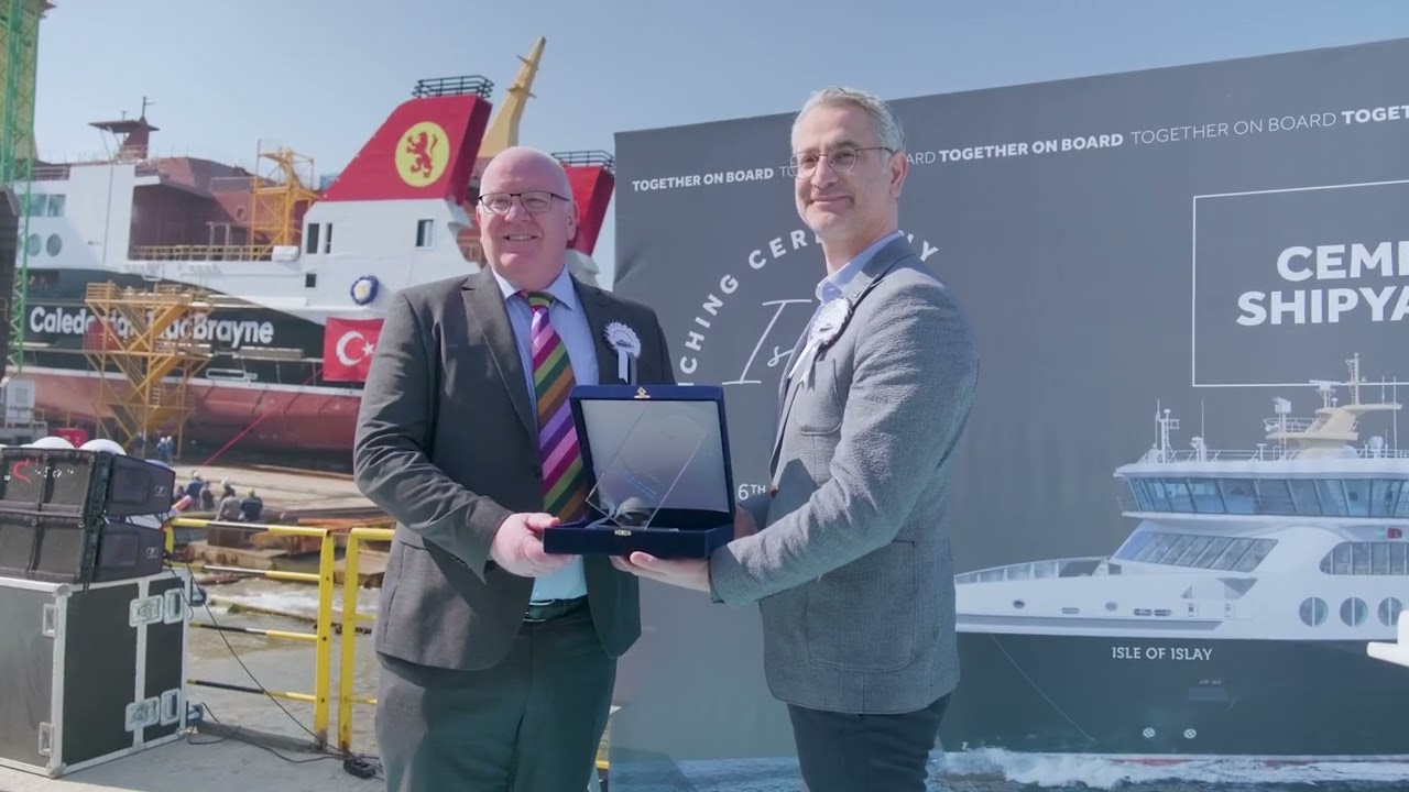 Launching of NB1092 Isle of Islay