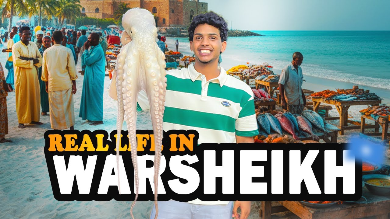 Somalia’s Most Beautiful Coastal City 🌅🇸🇴 | Exploring Warsheikh Beach & Real Somali Culture