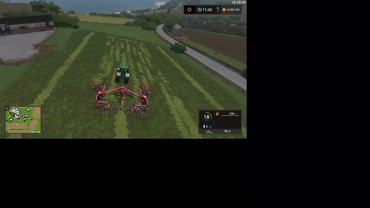 GRASS WORK ON FARMING SIMULATOR17 SANDY BAY MAP