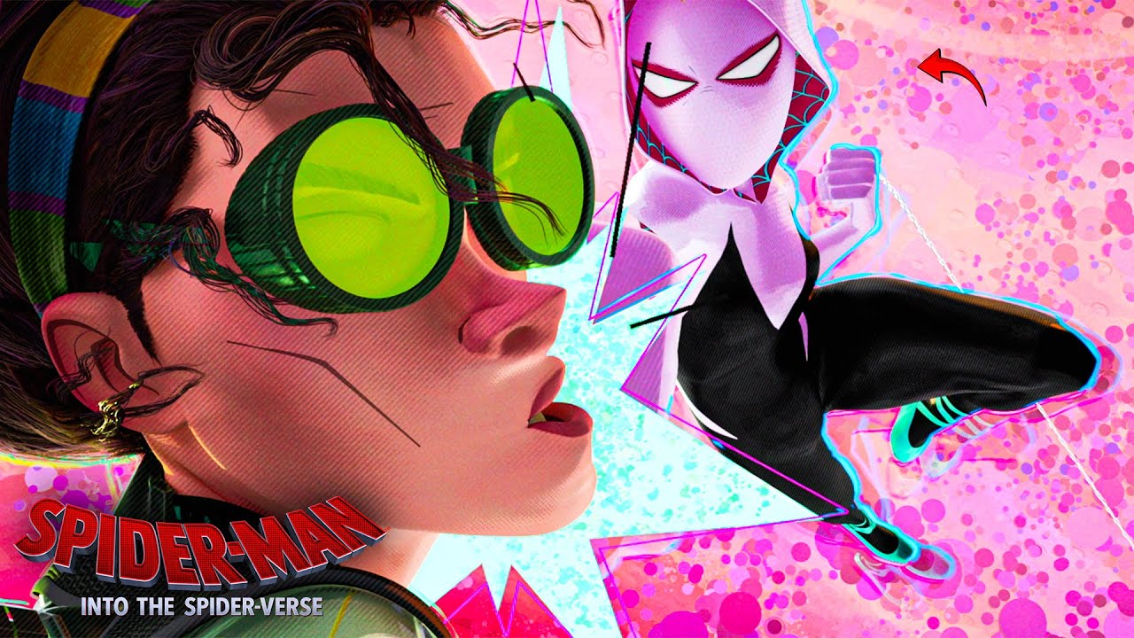 Spider-Gwen All Fight Scenes from Spider-Verse Movies