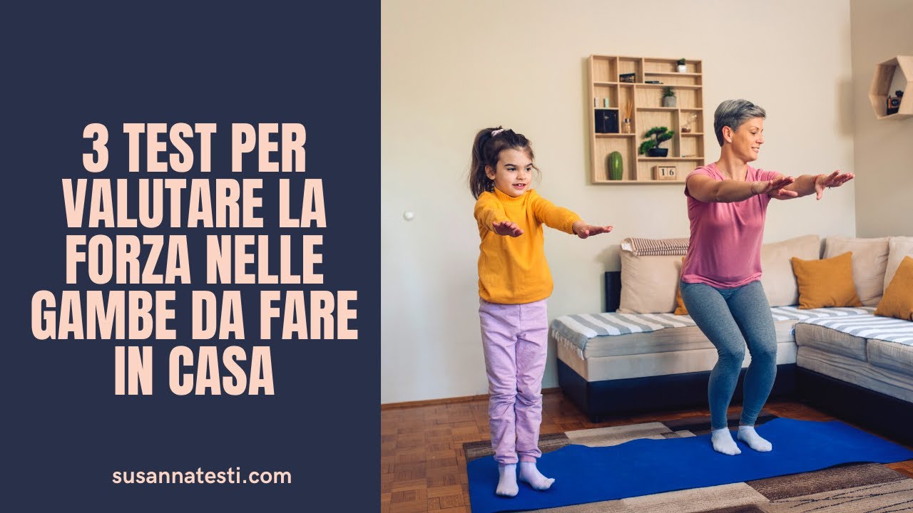 3 test per autovalutare la forza nelle gambe da fare in casa