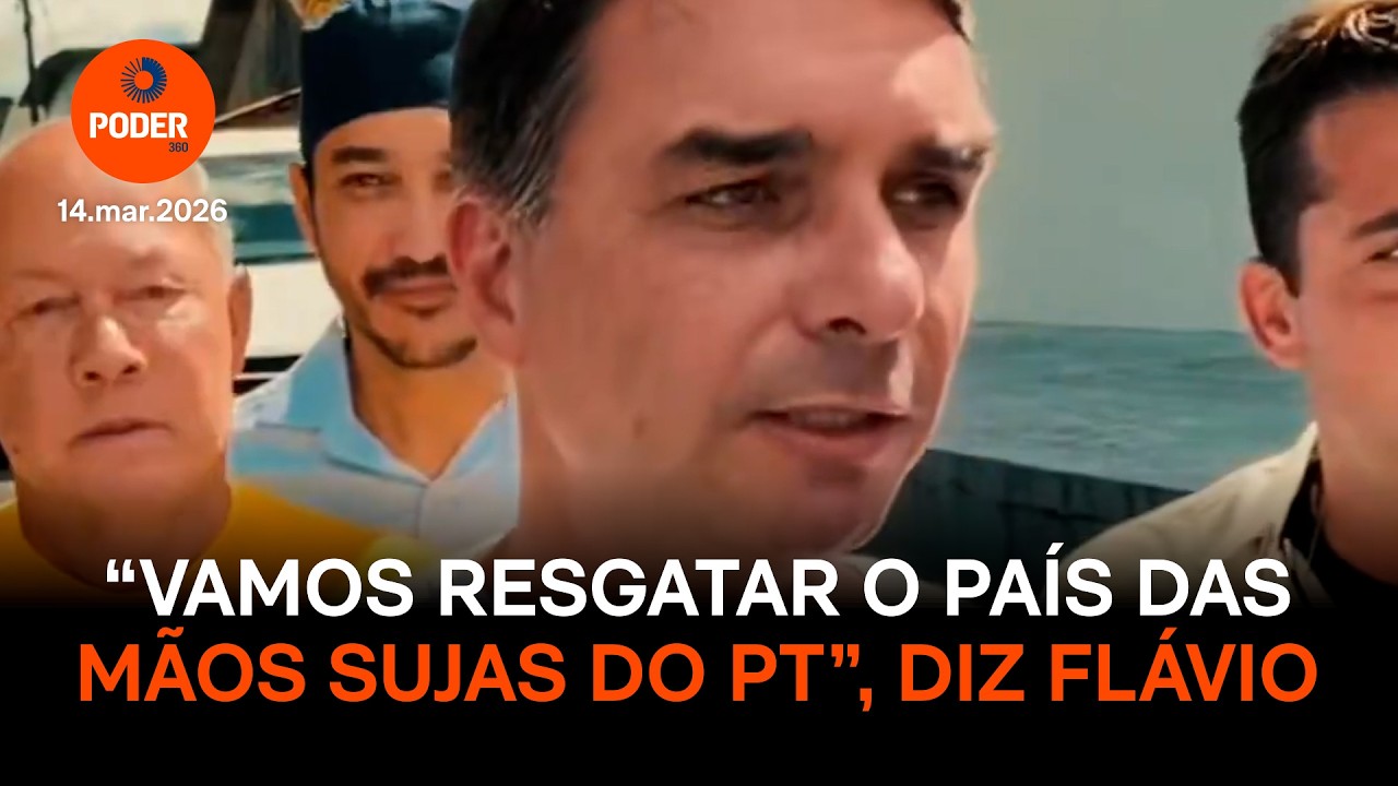 “Vamos resgatar o país das mãos sujas do PT”, diz Flávio em Rondônia