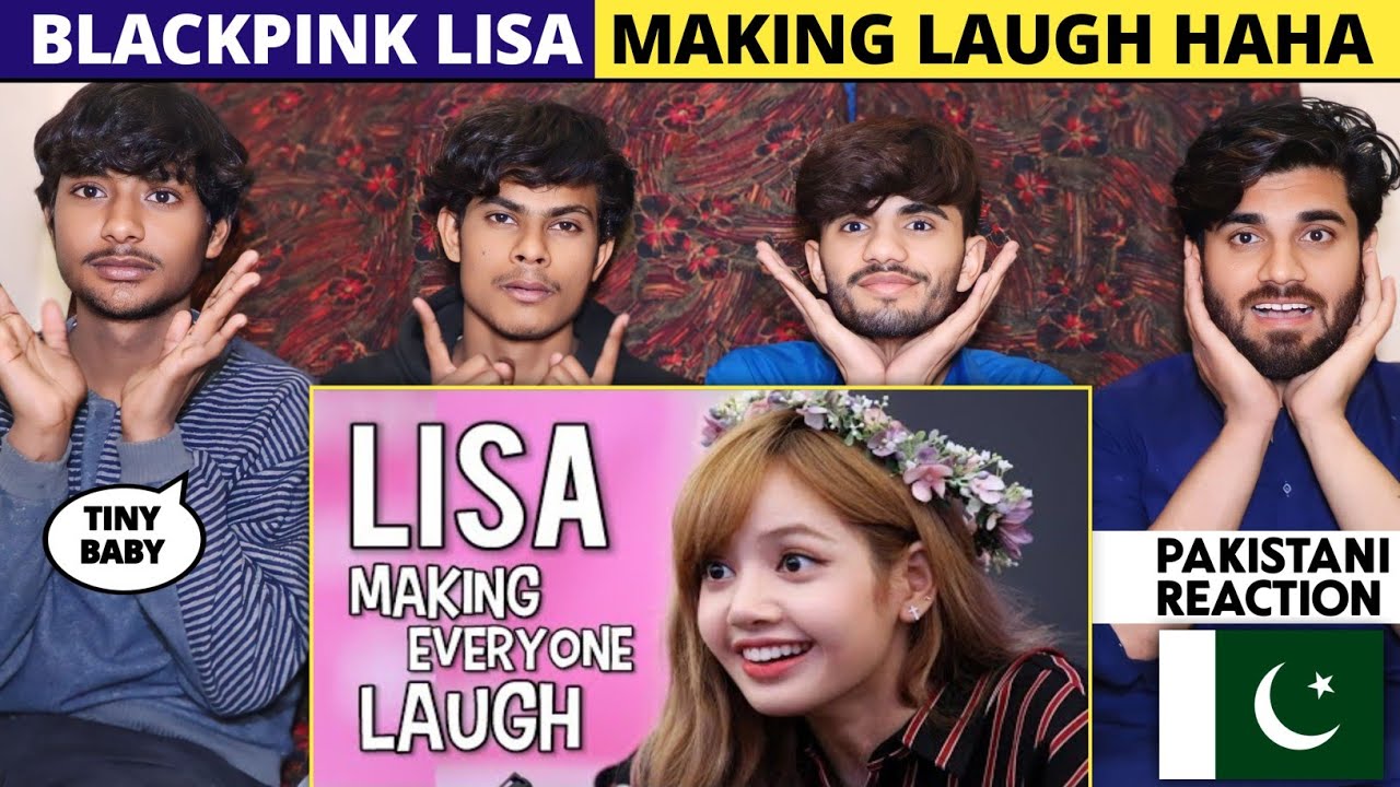 Blackpink Lisa Making Everyone Laugh - Pakistani Reaction - Shan Extra