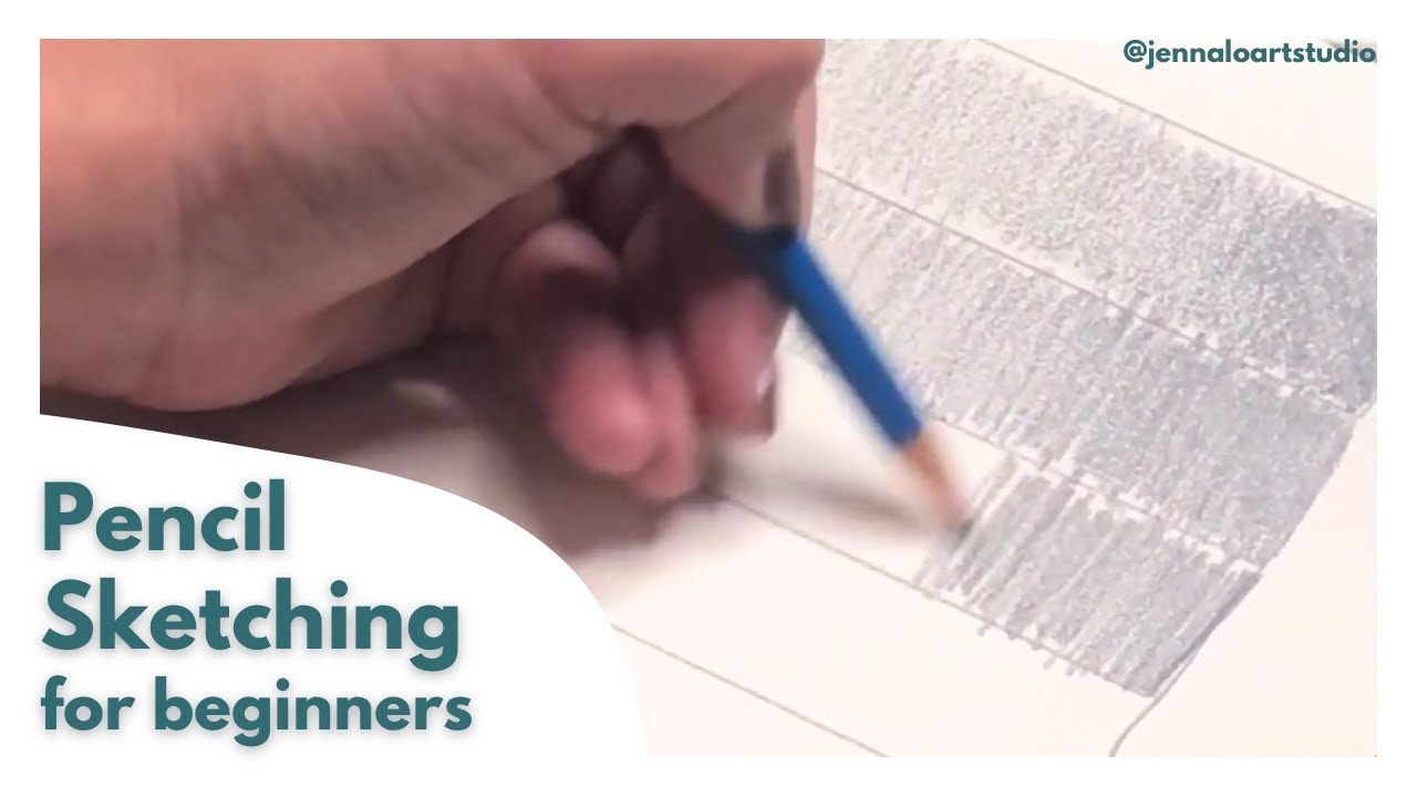 Pencil Sketching for Beginners | Understand your pencil + master pencil control ✏️