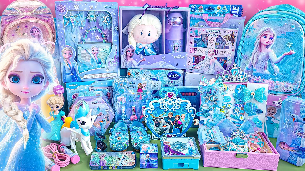 Satisfying with Unboxing Disney FROZEN ELSA Toy Collection, Kitchen Set, Doctor Ambulance Toys ASMR