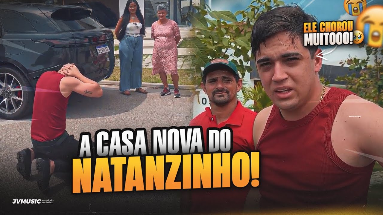 NATANZINHO LIMA COMPROU UMA CASA NOVA!!! VÍDEO EMOCIONANTE!!!