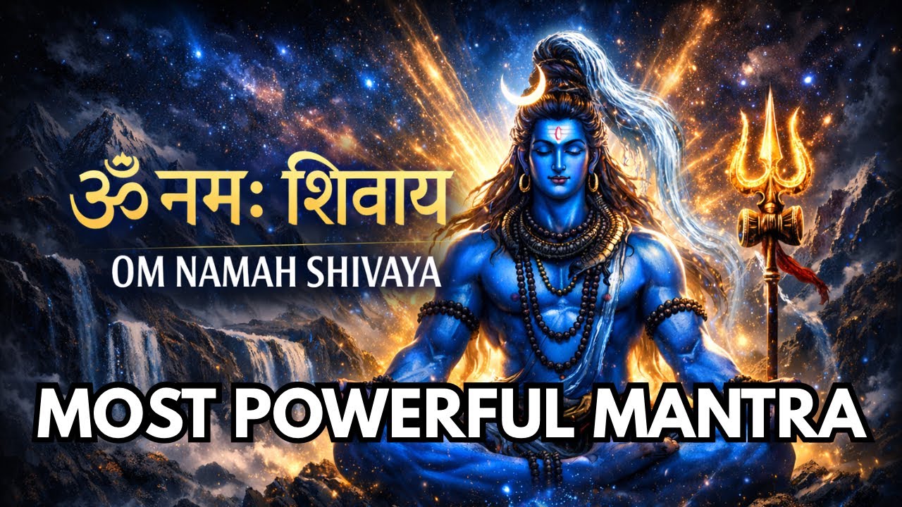 Om Namah Shivaya Chanting | Maha Shivratri Special | Powerful Shiva Mantra for Peace & Blessings