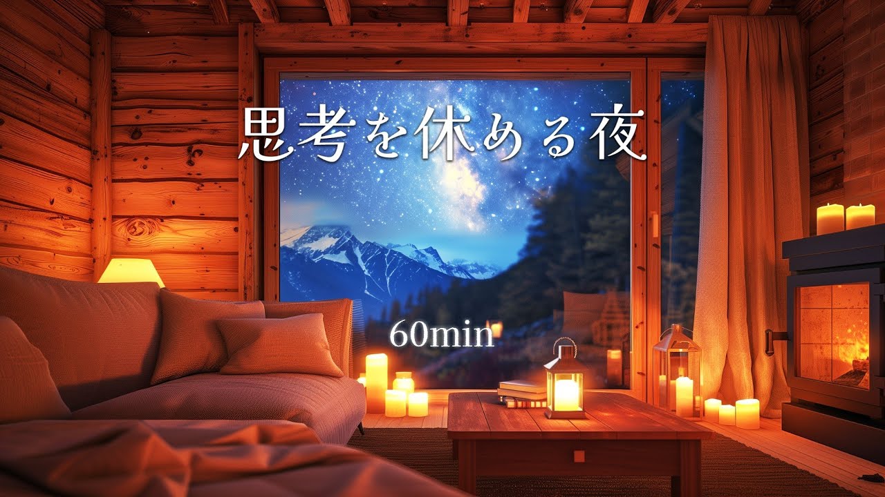 思考を休める夜 | Soft Piano BGM