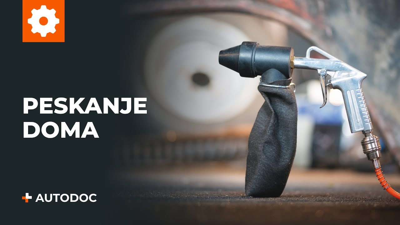 Kako uporabiti opremo za peskanje | AUTODOC nasveti