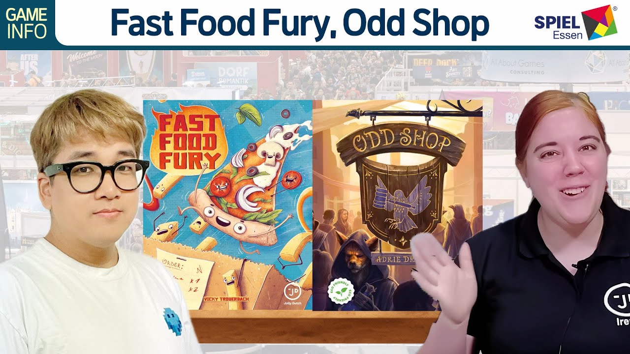 Fast Food Fury, Odd Shop   Jolly Dutch | Spiel Essen 2023