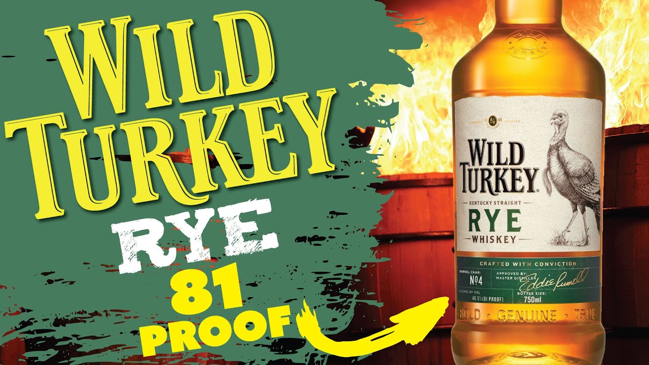 Wild Turkey Review | RYE WHISKEY 81 PROOF