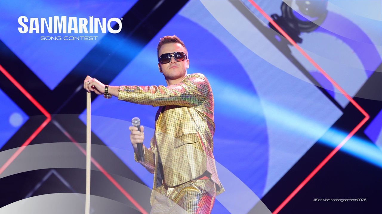 Luka Basi canta CHICOLO - San Marino Song Contest