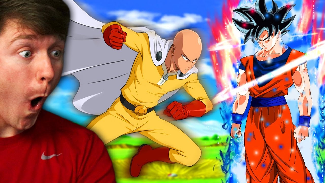 ONE PUNCH MAN vs ULTRA INSTINCT GOKU the ANIME FIGHT