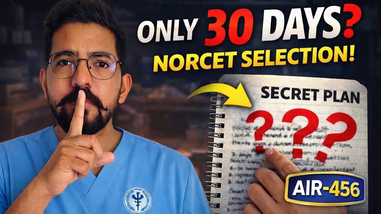 🔥 𝗢𝗻𝗹𝘆 30 𝗗𝗮𝘆𝘀 𝗟𝗲𝗳𝘁 𝗳𝗼𝗿 𝗡𝗢𝗥𝗖𝗘𝗧-10 😱 | 𝗟𝗮𝘀𝘁 𝗦𝘁𝗿𝗮𝘁𝗲𝗴𝘆 𝗳𝗼𝗿 𝗦𝗲𝗹𝗲𝗰𝘁𝗶𝗼𝗻 #nursingofficer #nursing 