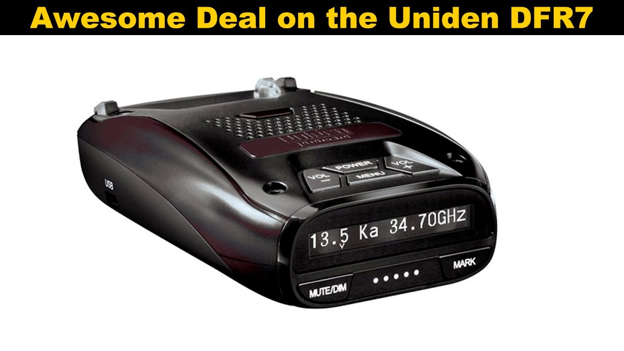 Best deal I've seen on a new Uniden DFR7!