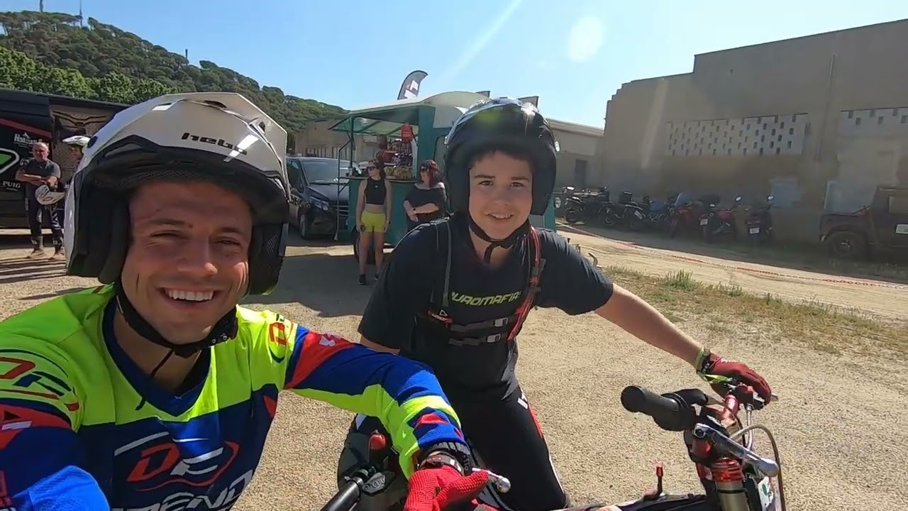 Una carrerita de trial no puede hacerle daño a nadie, o si?