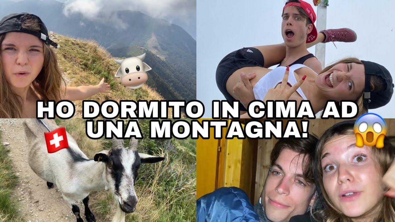 HO DORMITO IN CIMA AD UNA MONTAGNA IN SVIZZERA! - Vlog 20-8-20 ♕