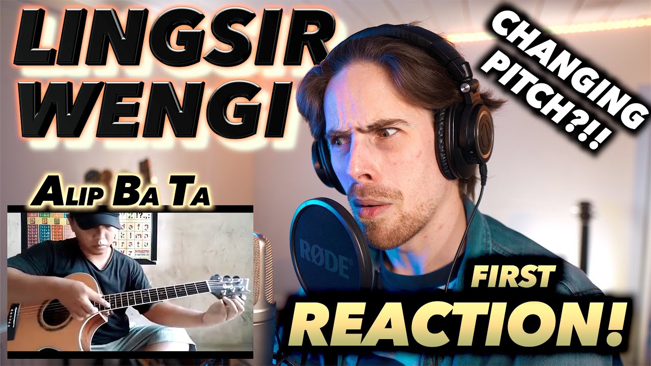 Alip Ba Ta - Lingsir Wengi (fingerstyle) FIRST REACTION! (CHANGING TUNING MID-SONG?!!!)