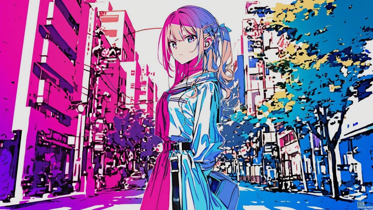 No copy right music // Nostargic Electro Melodies Sounding in Neon City | For Work & Live Streaming
