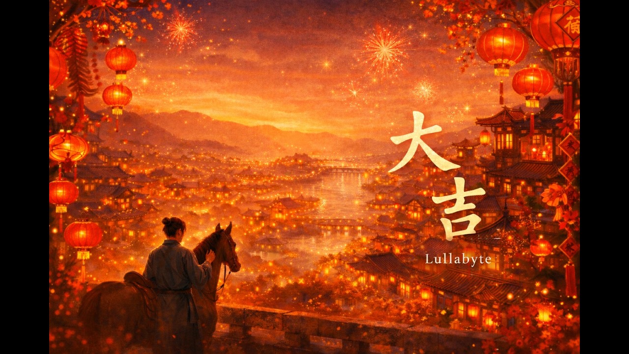 大吉 古风新年小曲 | Lullabyte |  为一群已经很努力的人，留一个可以不用再用力的地方