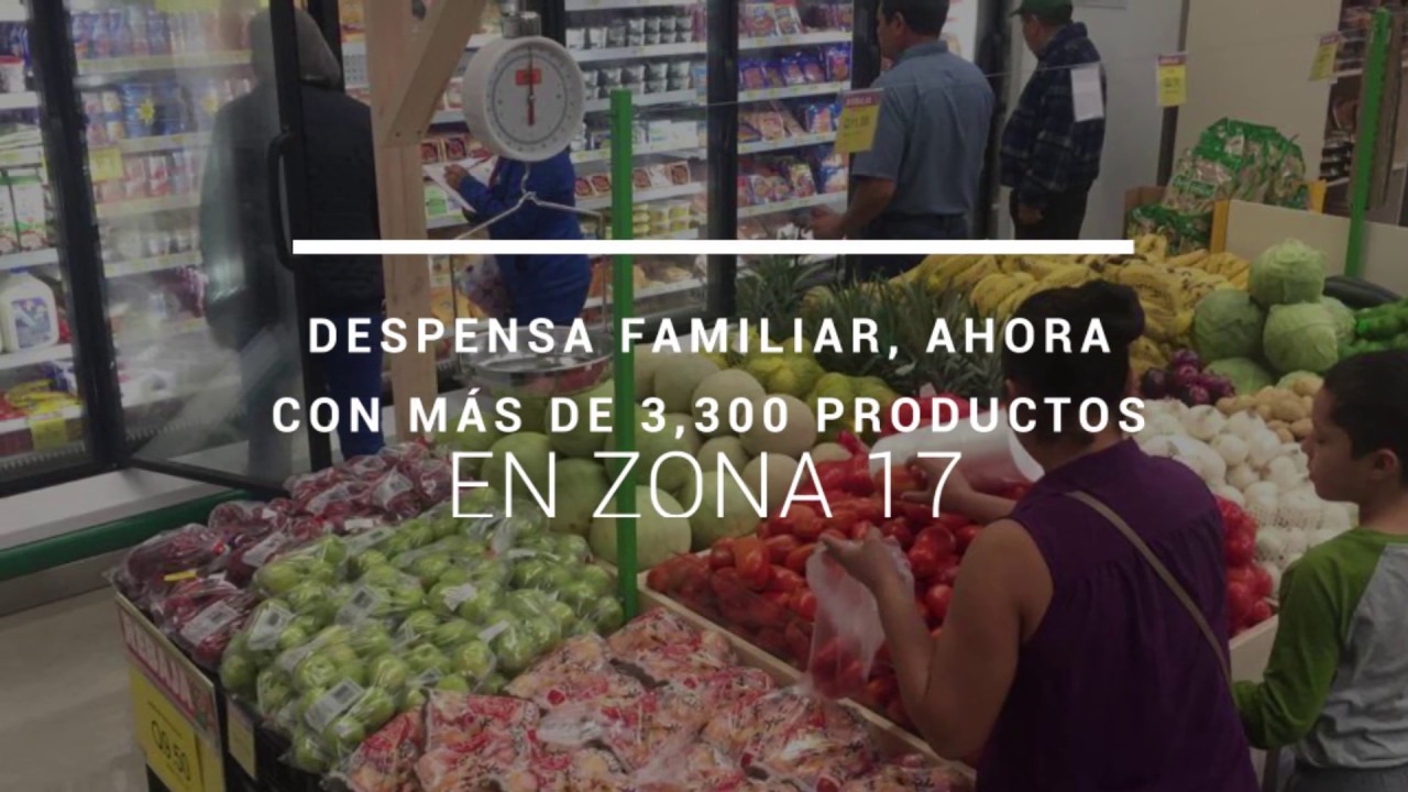 Reportaje — Despensa Familiar ofrecerá más de 3,300 productos en zona 17