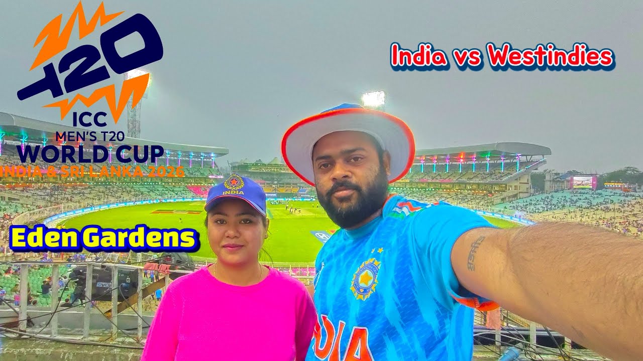 T20 World Cup Match Vlog।।Eden gardens।।ভারতের বড় জয়।।@SubhajitDhar 
