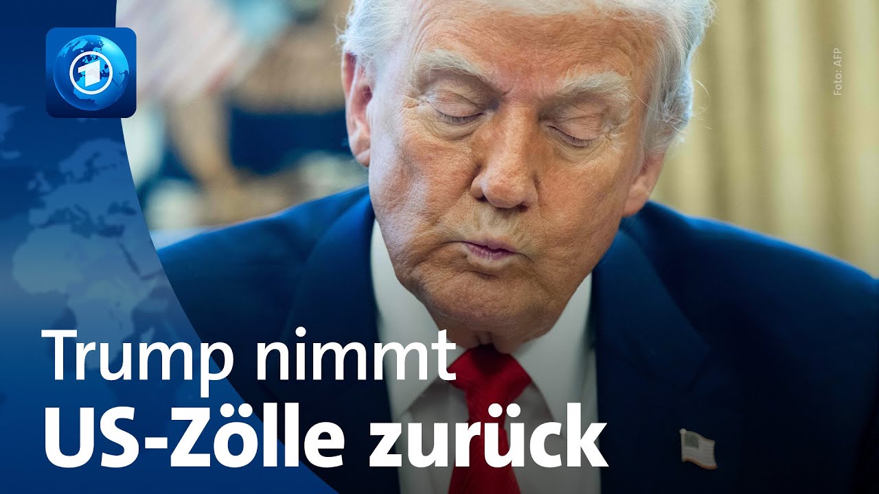 Radikaler Schwenk: Trump nimmt US-Zölle wieder zurück