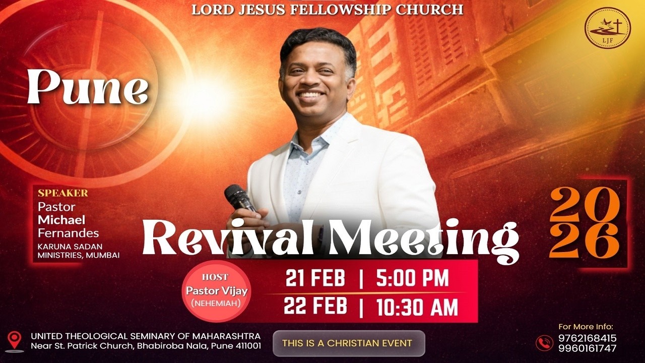 20260222 | KSM | Pune: Revival Meeting | [ LIVE 🔴 ] Pastor Michael Fernandes