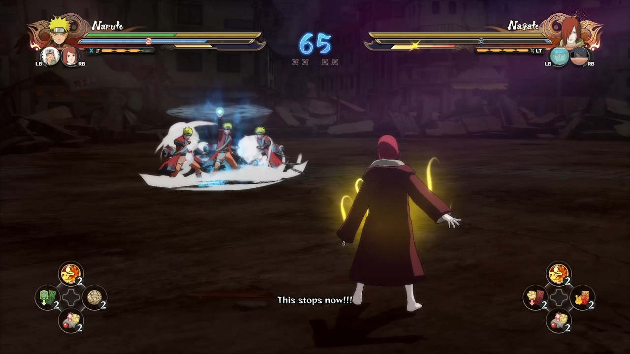 NARUTO VS PAIN I BATTLE
