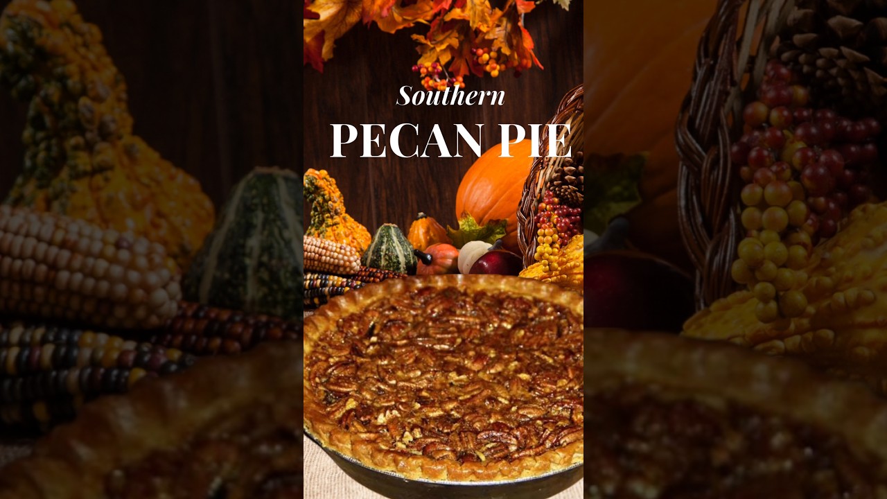 The Best, southern pecan pie recipe. #pecanpie #recipe