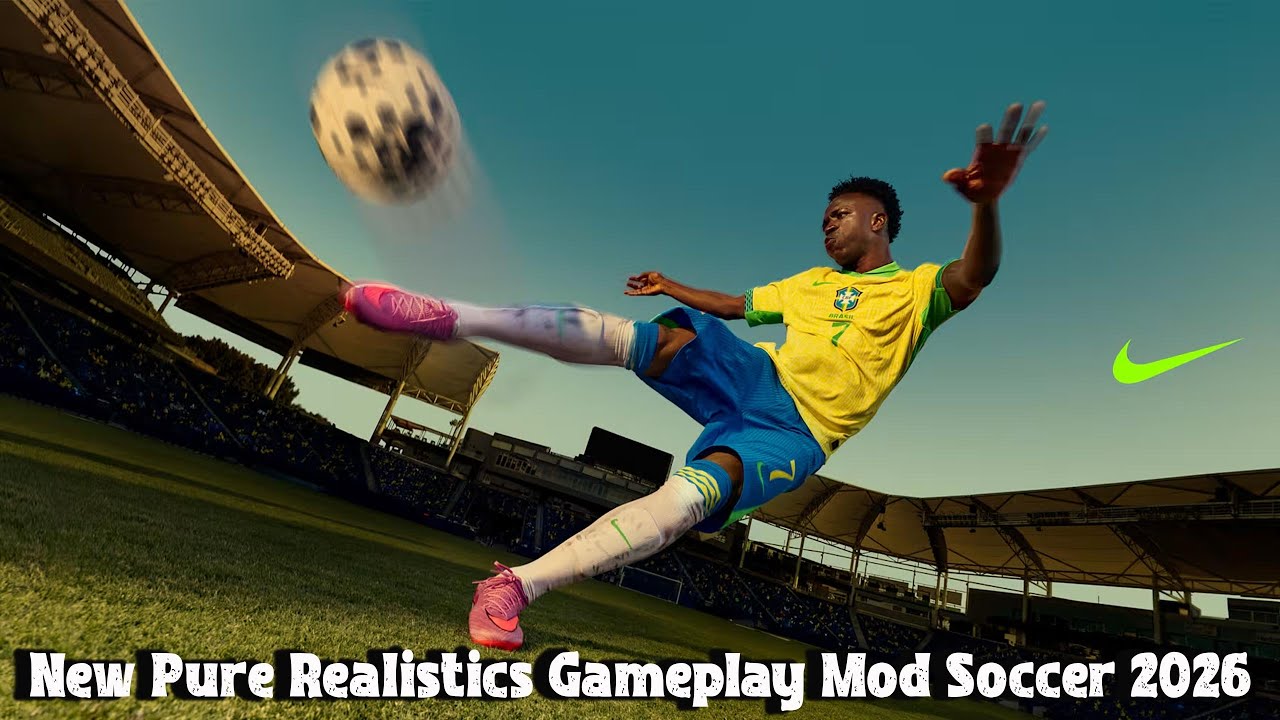 Новый реалистичный геймплейный мод для Soccer 2026 &mdash; PES 2021 и Football Life 2026