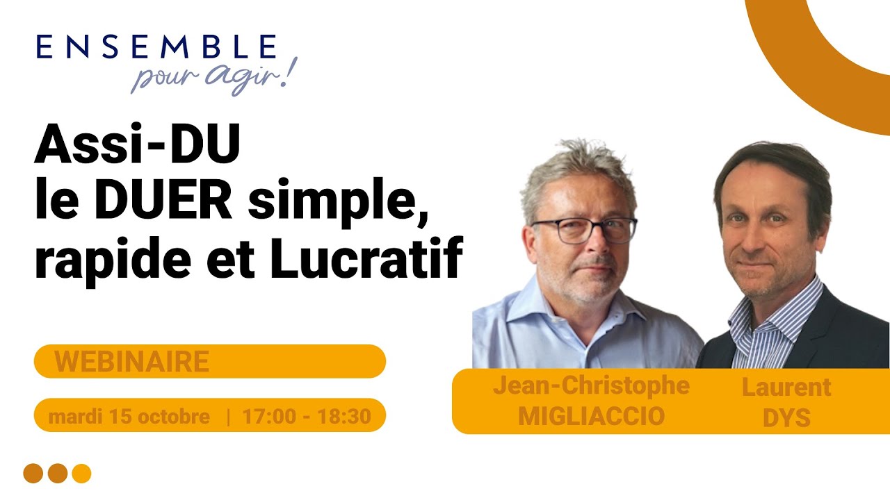 Assi-DU le DUER simple, rapide et Lucratif