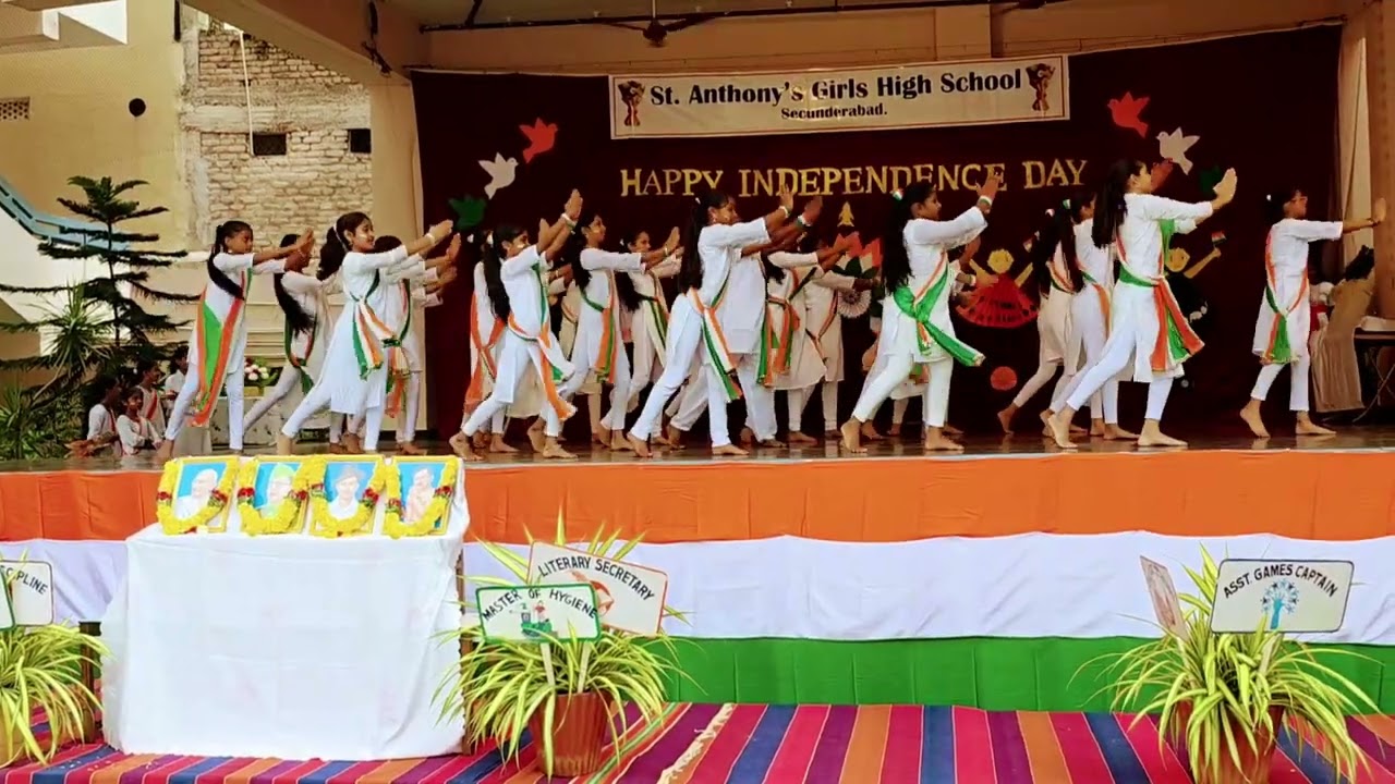 INDEPENDENCE DAY SPECIAL DANCE BY ANTHONY STUDENTS # ST ANTHONY GIRLS HIGH SCHOOL SECBAD