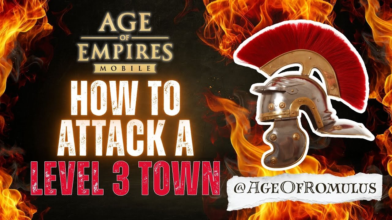 How To Attack A Level 3 Town in Age of Empires Mobile (AOEM)