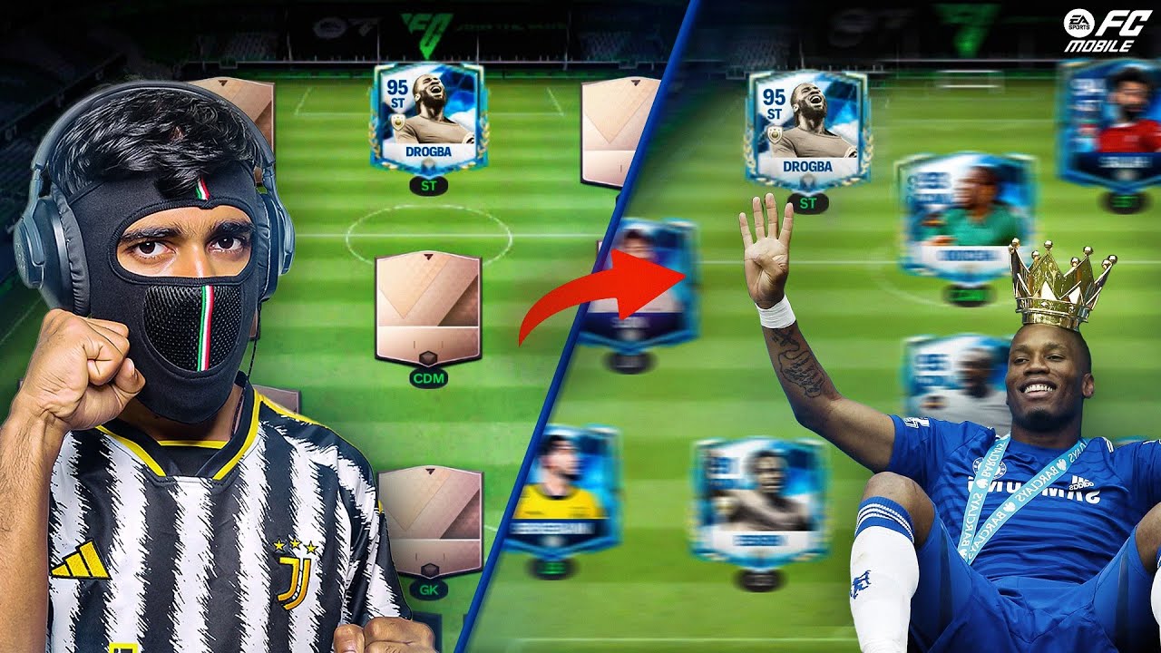 Every Goal Drogba Scores he gets a National Valour Player as His Teammate