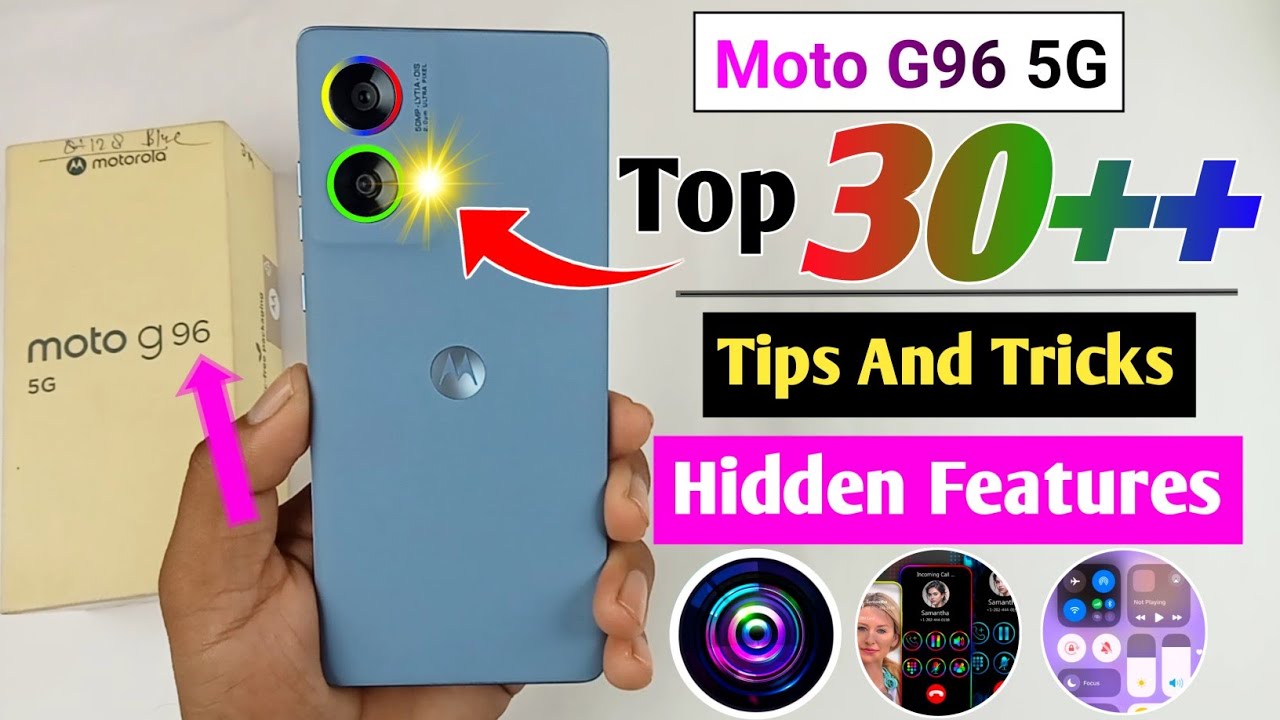 Moto G96 5G Top 30++ Hidden Features / Moto g96 tips and tricks / moto g96 hidden feature 