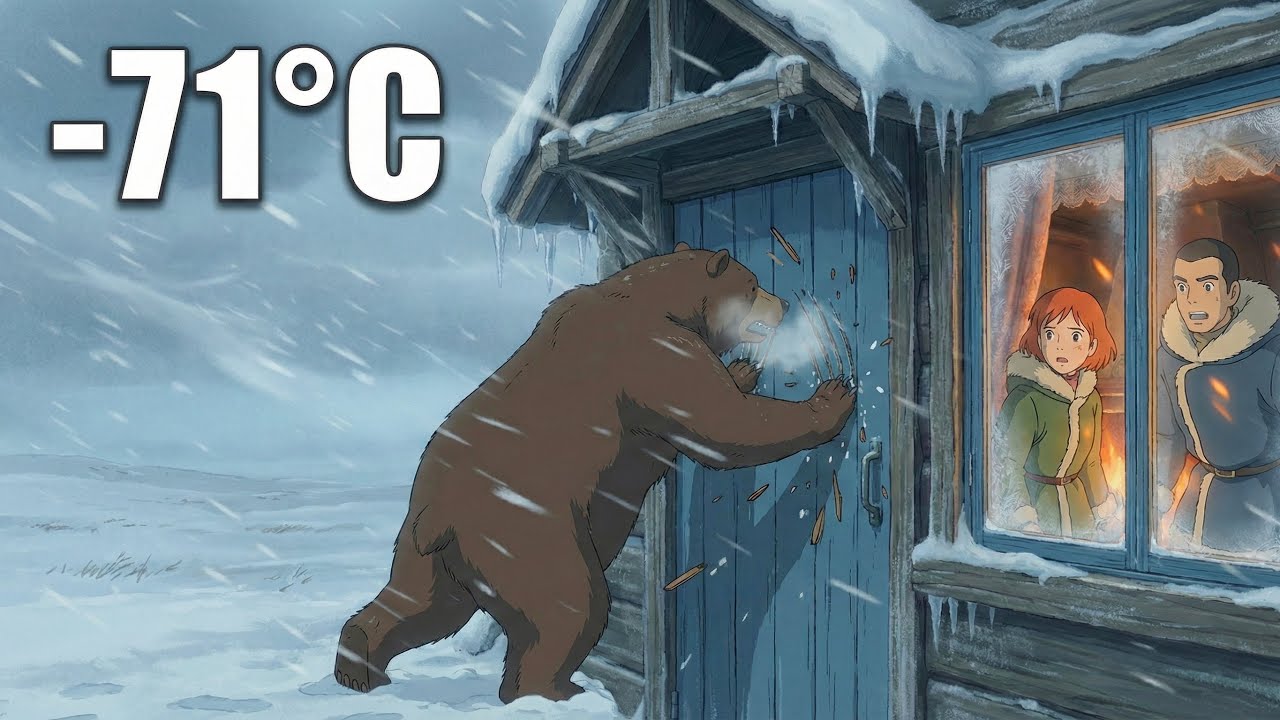 Yakutia Blizzard Survival | Remaining Days, Hunting & Gathering at the Edge | Ghibli-Style
