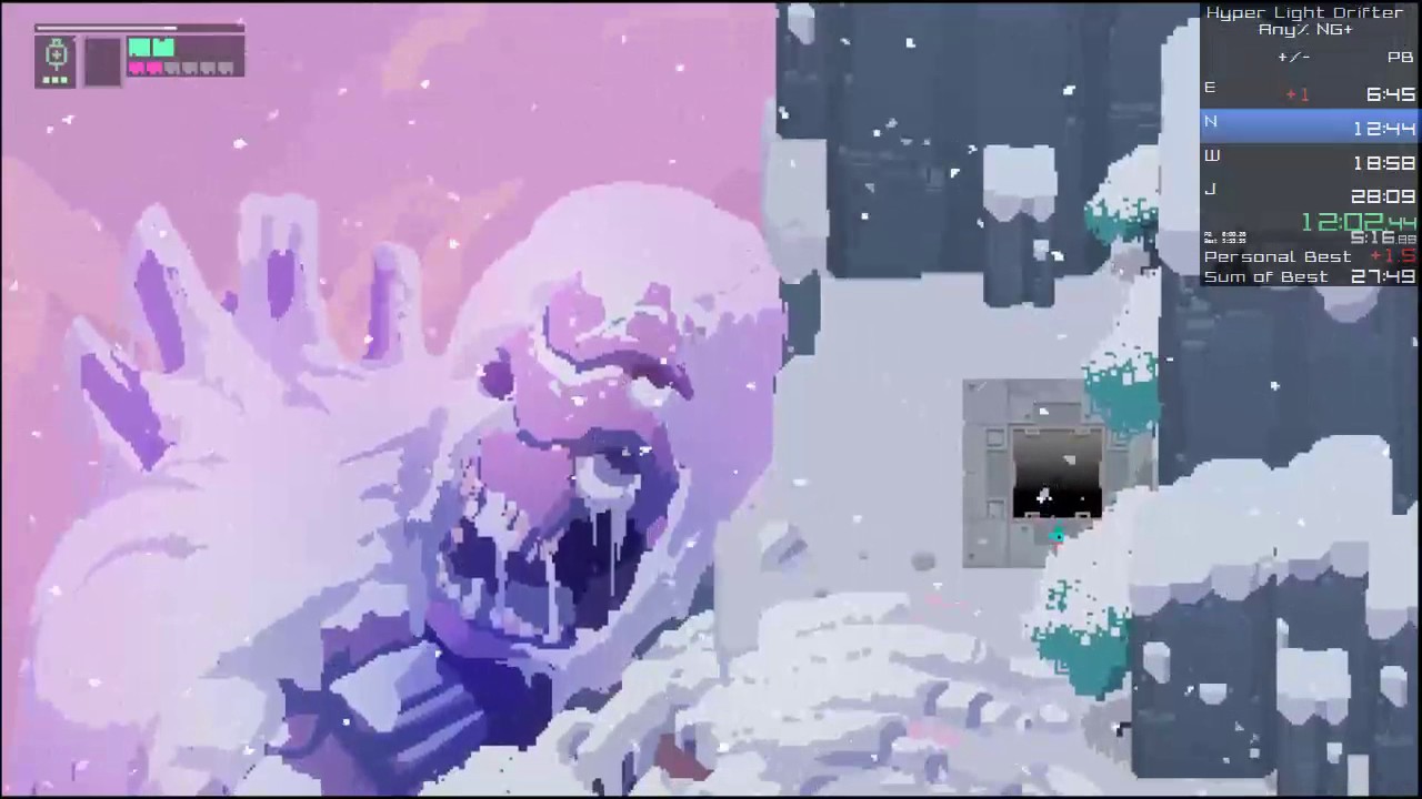 Hyper Light Drifter Any% NG+ speedrun (26:35)