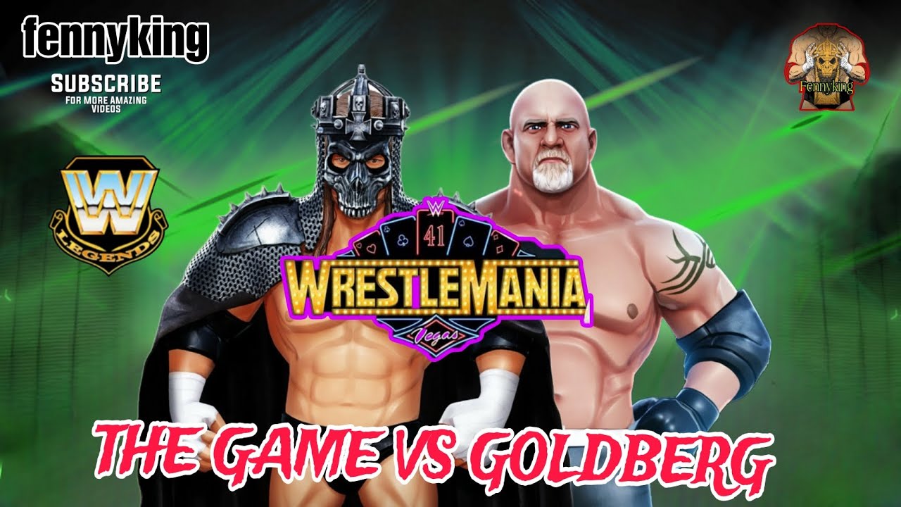 THE GAME ☠ VS GOLDBERG 🔥 | WRESTLEMANIA41 | WWE MAYHEM GAMEPLAY | #wwemayhem #bringonthemayhem #wwe