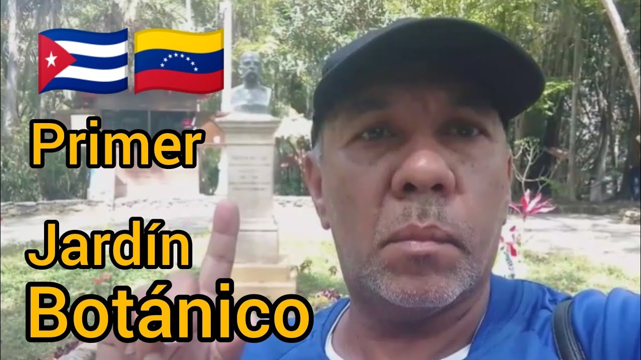 Cubano 🇨🇺 en el Primer Jardín Botánico 🇻🇪
