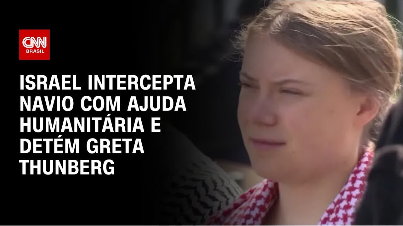 Israel intercepta navio humanitário e detém Greta Thunberg | CNN NOVO DIA